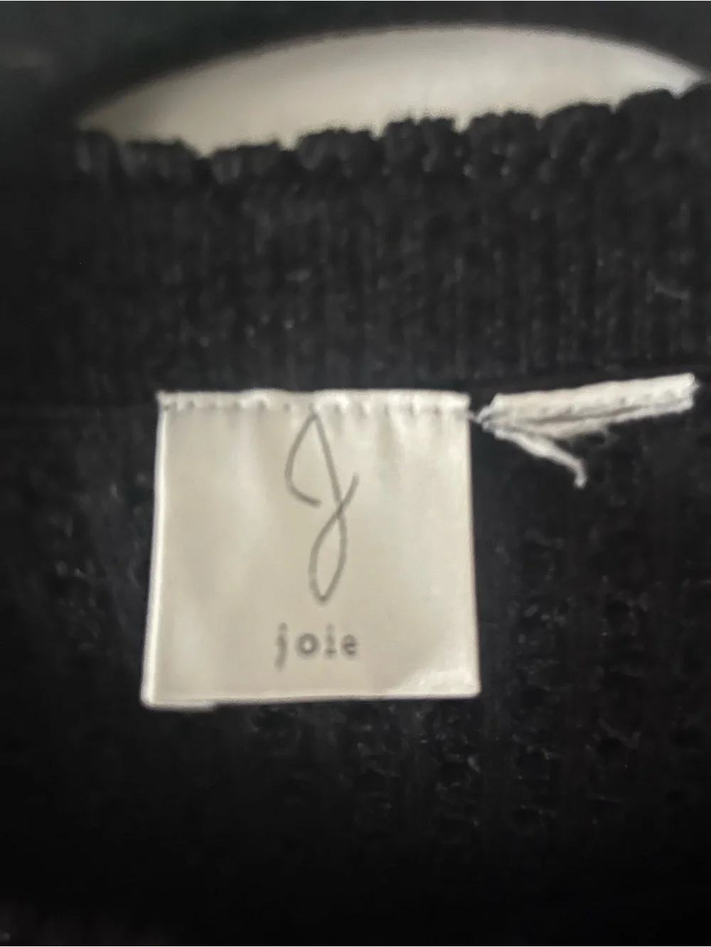 Joie Pointelle Knit Cropped Button Front Cardigan Size XS